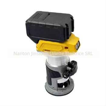 Authoritative trimmer reîncărcabil pentru prelucrare lemn, gravare, canelare și tăiere, baterie Li‑ion 21V