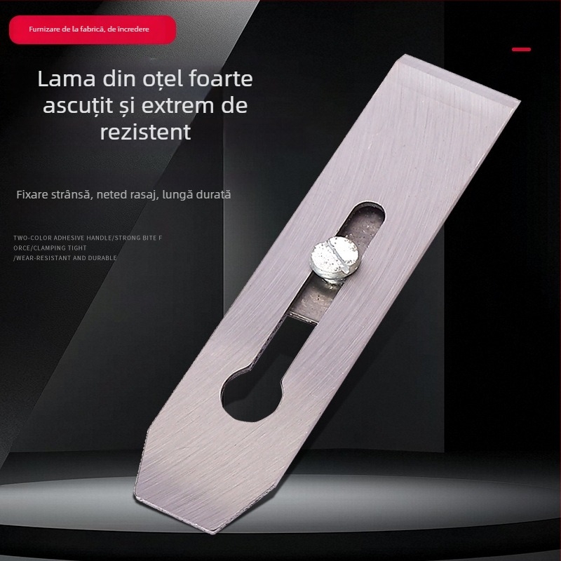 Planer pentru lemn - manual, împingere cu mâna, instrument de tâmplă