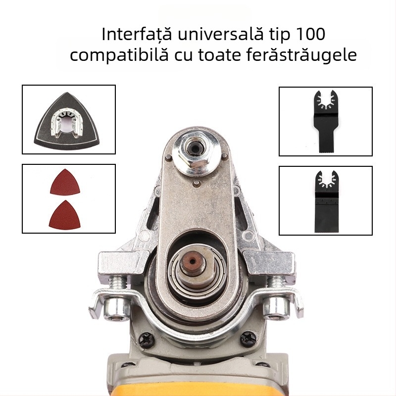 Polizor unghiular Pankun – unealtă electrică manuală multifuncțională pentru tâmplărie, ABS + metal