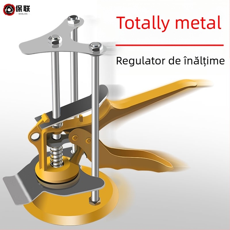 Nivelator plăci pentru zidari — reglaj de înălțime, model 245214, Baolian