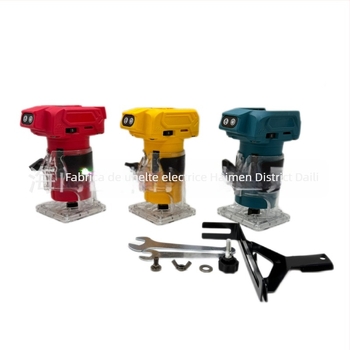 Willet Mașină de gravură electrică fără perii pentru tâmplărie, canelare, reglabilă Li-ion