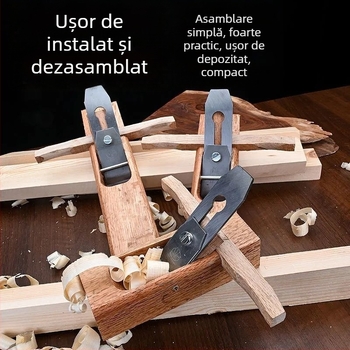 Planer vechi de tâmplărie, set de finisare manual