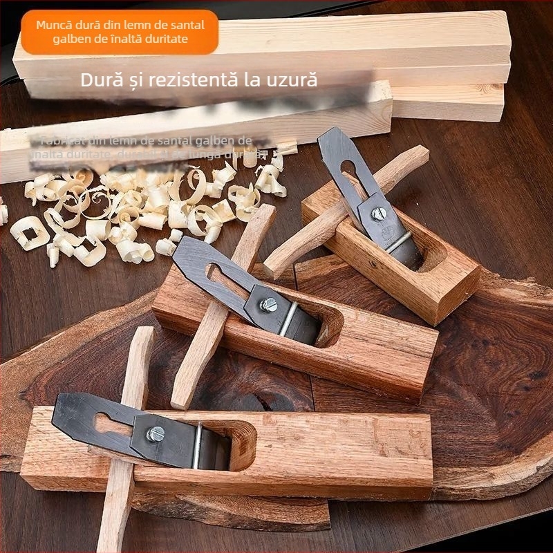 Planer vechi de tâmplărie, set de finisare manual