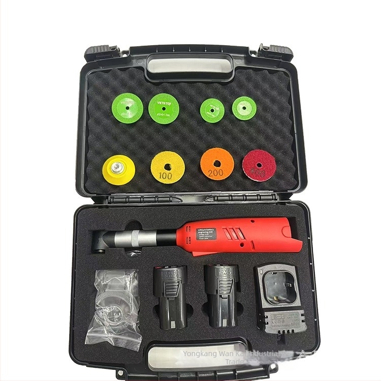 Creion de gravură cu baterie Li‑ion, 16,8V, pentru granit și marmură — instrument portabil de gravură pentru morminte