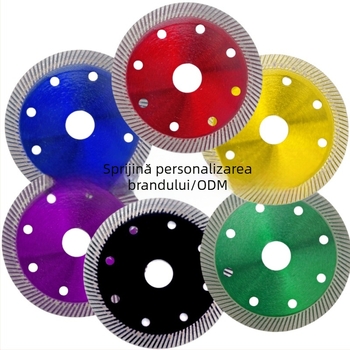 Nobleman Arrives Lamă diamantată ultratundă ondulată pentru plăci ceramice, tăierea plăcilor, proces de presare la cald