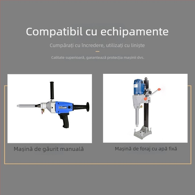 Cap de cap pentru apă pentru mașina de găurit, Rhinestone extension rod, personalizabil