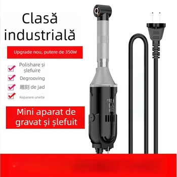 WANSHENG polizor unghiular pentru gravură și polisare, 90°, cu șase trepte de viteză, alimentare la priză, 110–240V