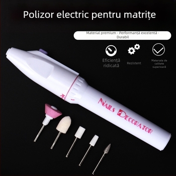 Mini freză electrică portabilă pentru polizarea unghiilor, îngrijire dentară, polizare jade, găurire și gravare — alimentare 5V, certificat 3C 2025180706064907