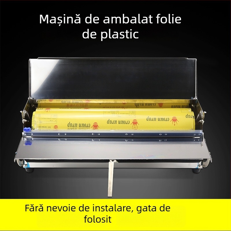 Mașină de ambalare și sigilare manuală pentru folie alimentară, pentru legume și fructe