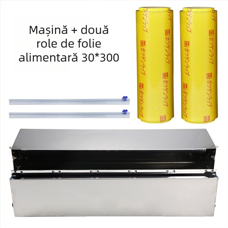 Mașină de ambalare și sigilare manuală pentru folie alimentară, pentru legume și fructe