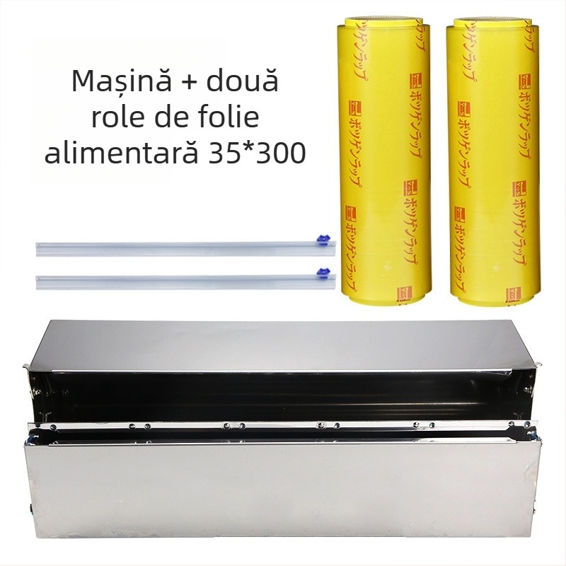 Mașină de ambalare și sigilare manuală pentru folie alimentară, pentru legume și fructe