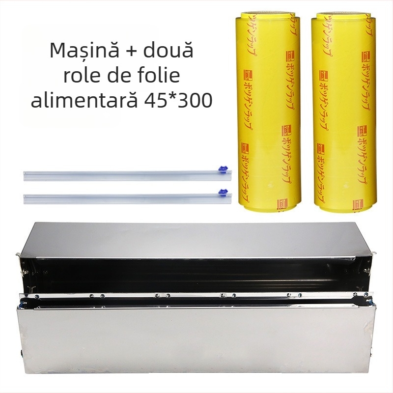 Mașină de ambalare și sigilare manuală pentru folie alimentară, pentru legume și fructe