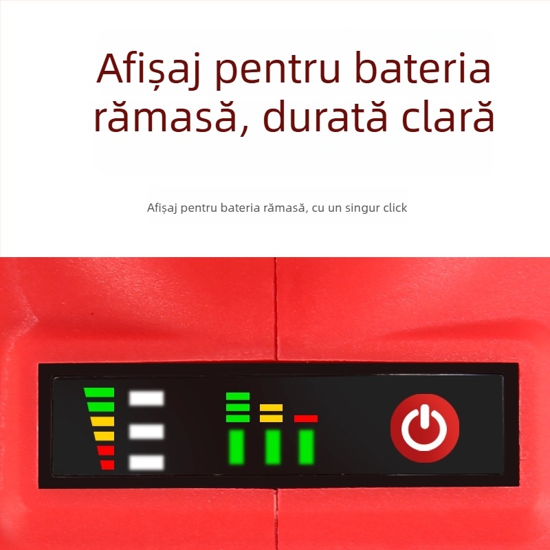 Freza drept fără perii, fără fir, pentru lustruire, tăiere și șlefuire – 18V, control în 6 viteze, baterie și încărcător incluse