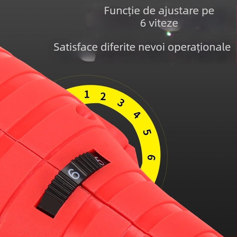 Freza drept fără perii, fără fir, pentru lustruire, tăiere și șlefuire – 18V, control în 6 viteze, baterie și încărcător incluse
