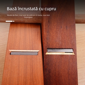 Planer plat Kikuchi – unealtă manuală de tâmplă din lemn de santal galben