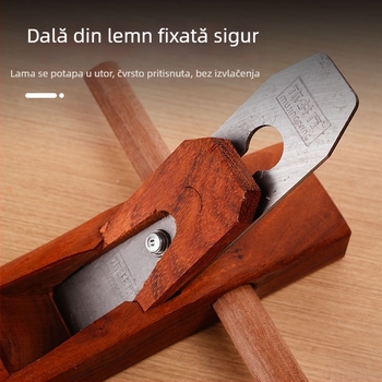 Planer plat Kikuchi – unealtă manuală de tâmplă din lemn de santal galben