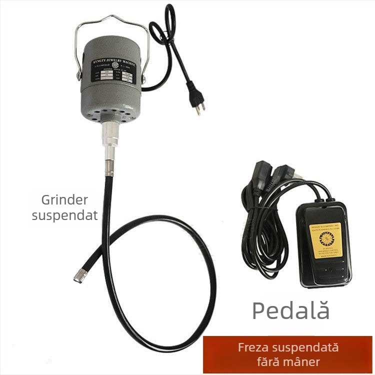 Mașină de șlefuit jad, cu suspensie, pentru prelucrarea bijuteriilor — șlefuire și lustruire electrice