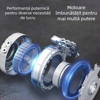 Pix de gravură electric cu iluminare – Kangrun A288A, baterie Li‑ion reîncărcabilă 3,7V, trei viteze, Include cablu de încărcare și șablon