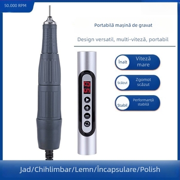 Mașină de gravat All-in-One pentru lemn și jad: gravură pe lemn, gravură pe jad, găurire, lustruire, șlefuire electrică