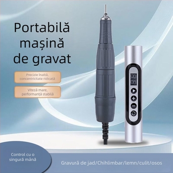 Mașină de gravat All-in-One pentru lemn și jad: gravură pe lemn, gravură pe jad, găurire, lustruire, șlefuire electrică
