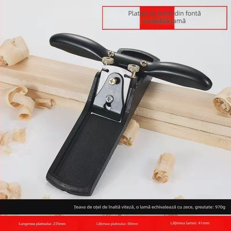 Planer manual pentru tâmplărie — set de unelte pentru prelucrarea lemnului, planer manual, DIY