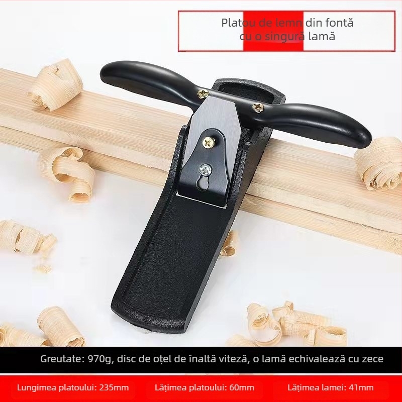 Planer manual pentru tâmplărie — set de unelte pentru prelucrarea lemnului, planer manual, DIY