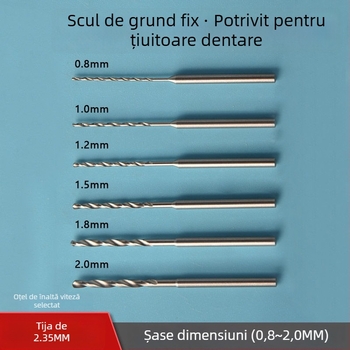 Burghiu elicoidal pentru lemn, lungime extinsă, oțel HSS, marcă Unique