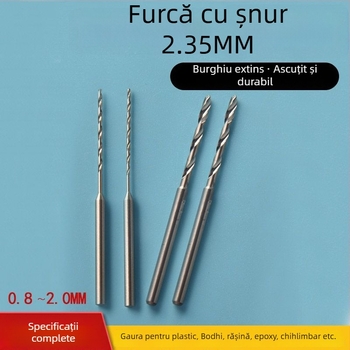 Burghiu elicoidal pentru lemn, lungime extinsă, oțel HSS, marcă Unique