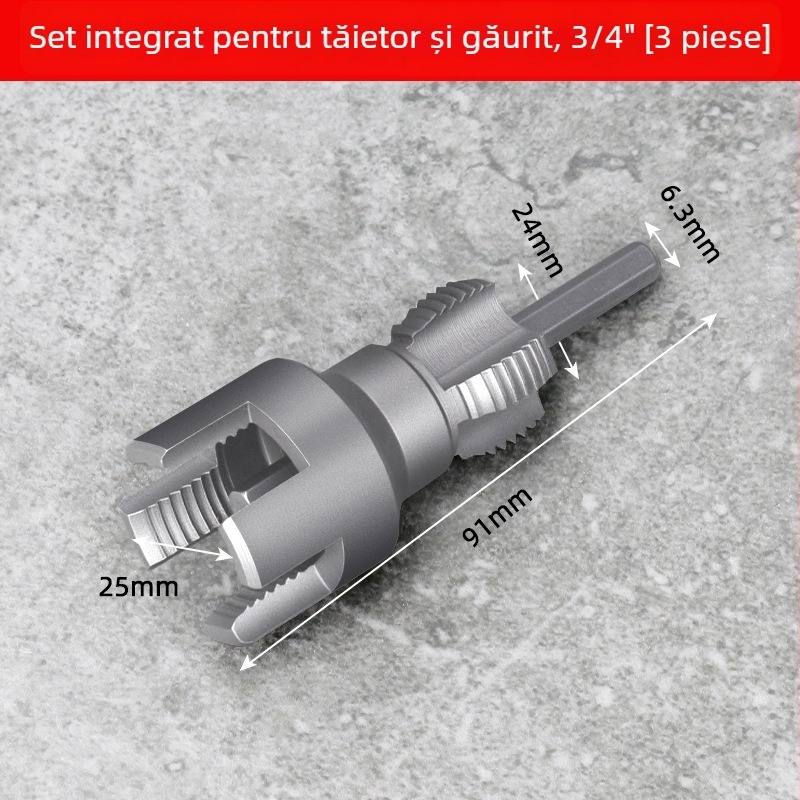 Dane unelte pentru conducte PPR – instrument de filetare internă și externă, set de filetare pentru țevi PPR prin topire