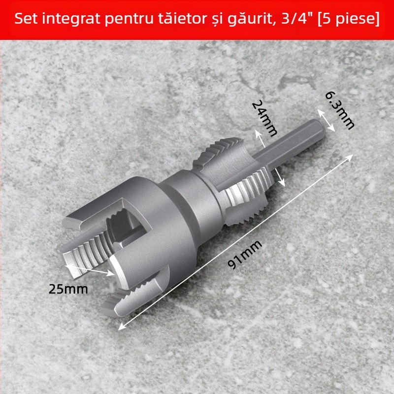 Dane unelte pentru conducte PPR – instrument de filetare internă și externă, set de filetare pentru țevi PPR prin topire