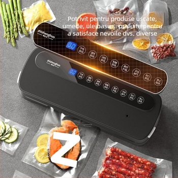 Mașină de vidat pentru uz casnic, ambalare alimentară, dual umed-uscat, sigilare din plastic