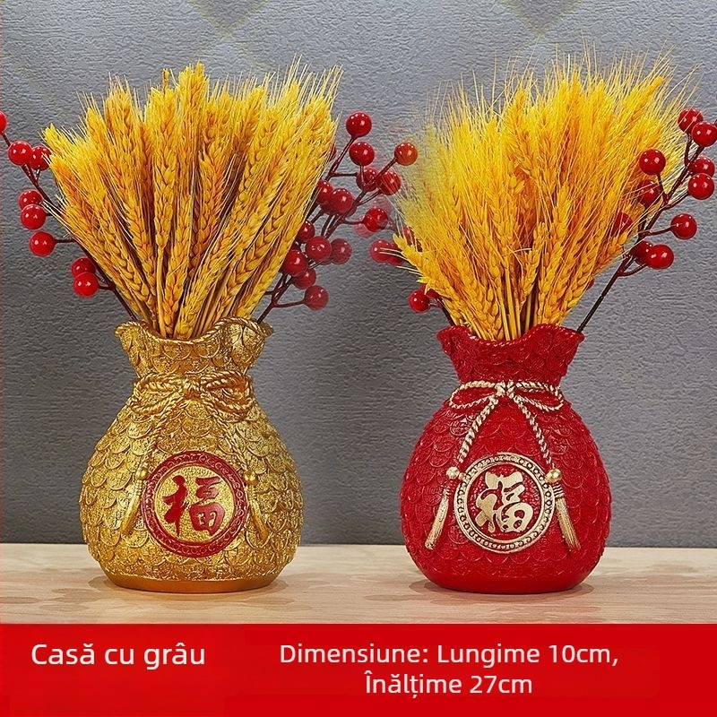Set decorativ pentru dulap de vin Lanmeo — din rășină — stil chinezesc — turnare prin injecție — cadou de ziua de naștere