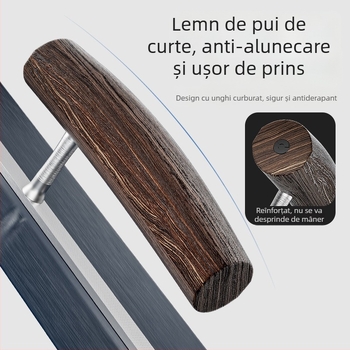 Spatulă de ipsos Fulida, oțel SK5, 0,5 mm, pentru decorare casnică și izolație exterioară a pereților