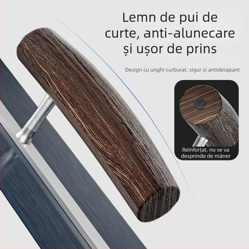 Spatulă de ipsos Fulida, oțel SK5, 0,5 mm, pentru decorare casnică și izolație exterioară a pereților