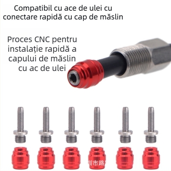 Liniă de frână hidraulică cu fitinguri cap olive, compatibil AVID — modelul 00, brandul Lmfcs/yongchangxing, codul 00