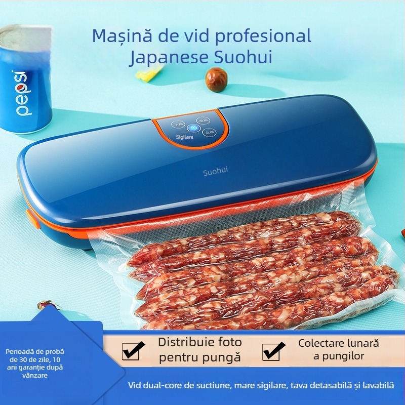 Mașină de vidat pentru uz casnic, model FK-A01; volum ambalaj 1 m³; marcă Other