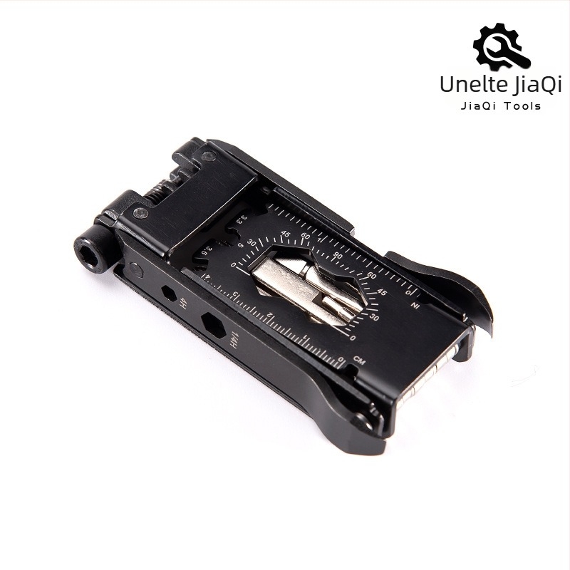 Set de unelte pentru bicicletă, ansamblu portabil EDC (Material: Oțel inoxidabil; Categoria: Pachet combinație; Personalizare: Da)