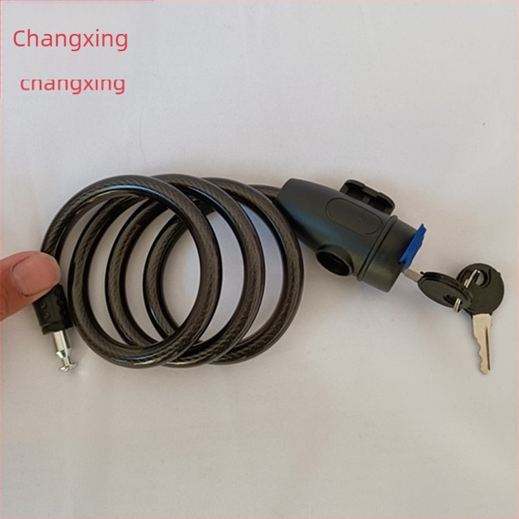 Lacăt de bicicletă cu cablu pentru mountain bike — cablu din oțel, brand Smoothly, unisex