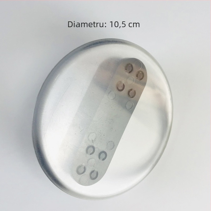 Polizor oval din velur gros – instrument multifuncțional pentru vopsire, cu piatră de cristal și placă de șlefuire pentru finisaje artistice