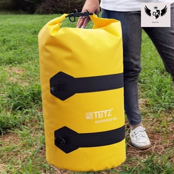 Geantă laterală pentru motocicletă/bicicletă pentru călătorii – impermeabilă, de tip pannier, 40L/80L, Model JHQKTB001-010, Material: PVC Clamp Mesh