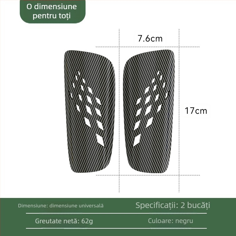 Protecție ușoară a gambei – material din cauciuc, burete de protecție; personalizabil; pentru fotbal juvenil; potrivit pentru fotbal, baschet și volei