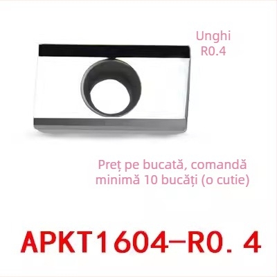 Inserție de frezare CNC pentru cupru/aluminiu - APKT1604PDFR-MA, APKT1135PDER-MA, H01 | Zhuzhou