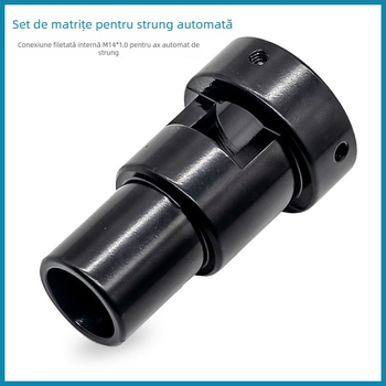 Set de filetare pentru utilizare manuală și mecanică, compatibil cu strung și freză, include unelte de tăiere a filetei