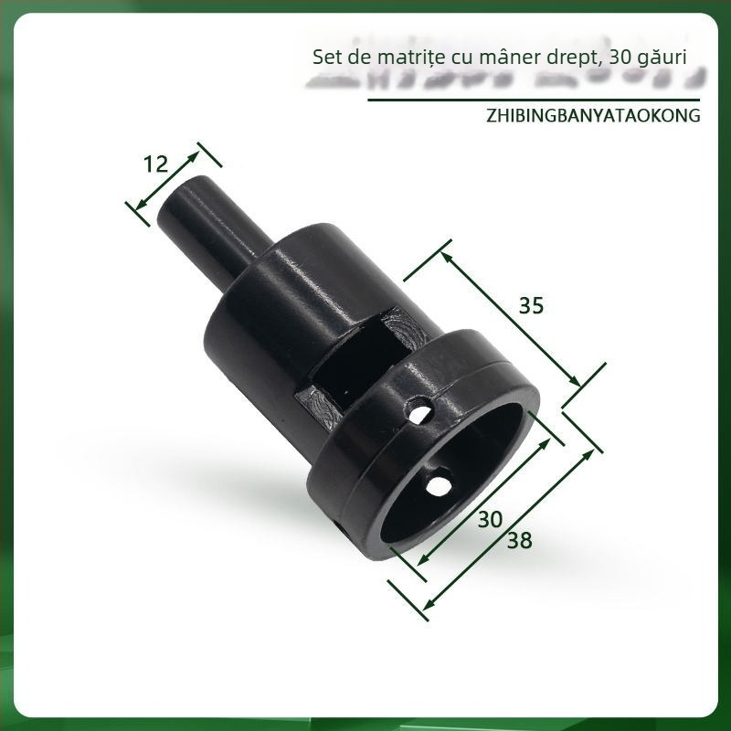Set de filetare pentru utilizare manuală și mecanică, compatibil cu strung și freză, include unelte de tăiere a filetei