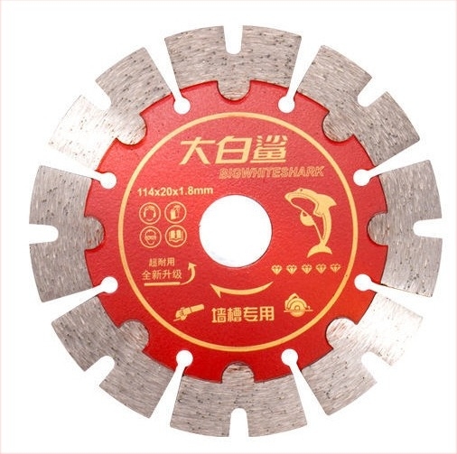 Lama diamantata pentru beton, pentru sloturi, sinterizata – marca Great White Shark