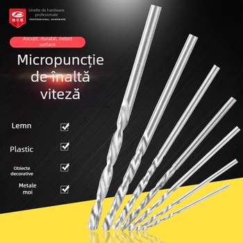 Porphyrin Burghiu micro cu ax drept pentru mărgele Rudraksha și perle