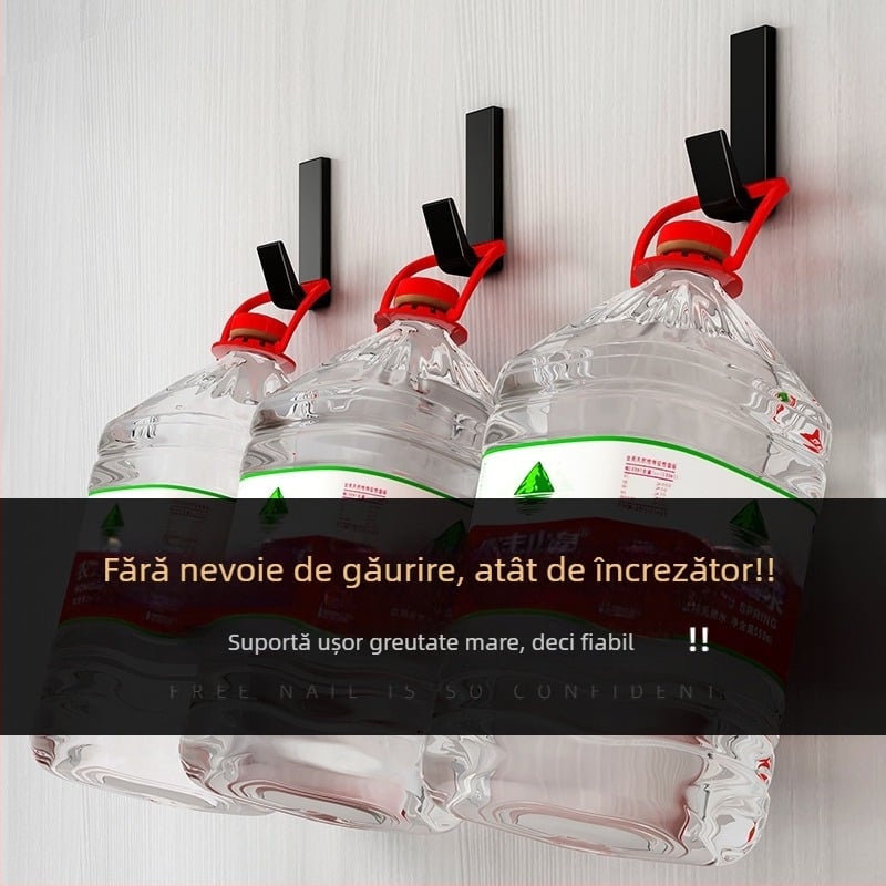 Cuier haine – aluminiu Space, Xibaijia, stil minimalist, finisare prin pulverizare