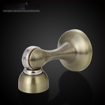 Stopper de ușă 209, oțel inoxidabil 201, montaj pe perete, retenție magnetică, control manual