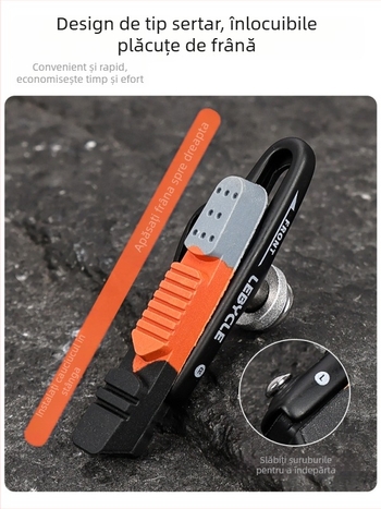 Plăcuțe de frână pentru biciclete de șosea, tip C, frânare mecanică, brand Lebycle