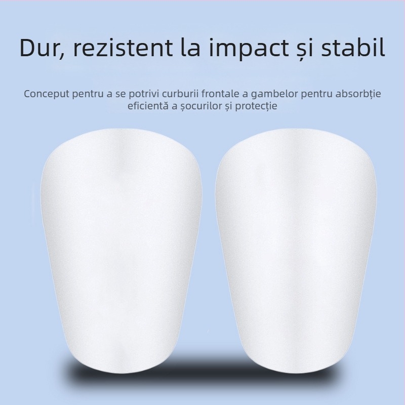 Protecții tibie din plastic termoplastic – 2 mm grosime, pentru antrenamente de fotbal